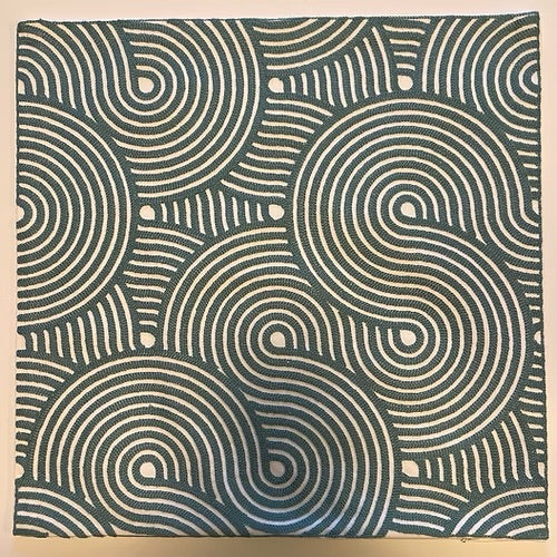 Embroidered Pillow Case 18"x18"